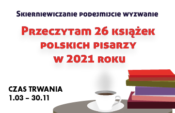 Zdjęcie Przeczytam 26 książek polskich pisarzy