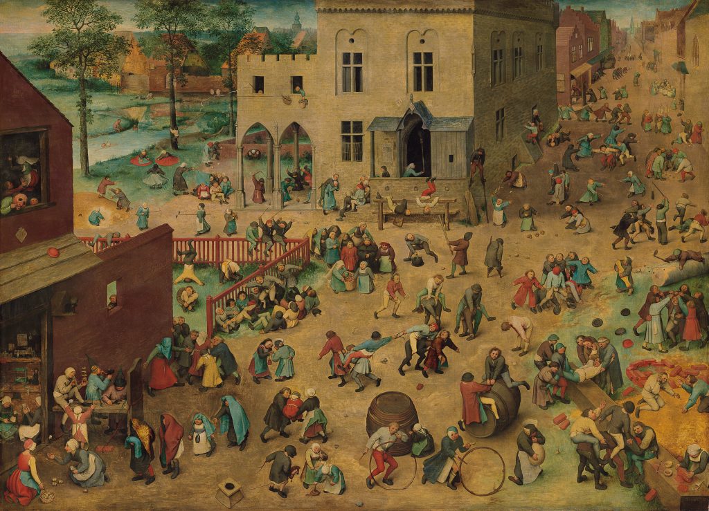 Pieter Bruegel – Zabawy dziecięce