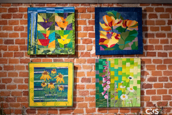 Relacja Finisaż wystawy patchworków „Kwiaty"